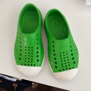 Green Native Toddler 8C shoes